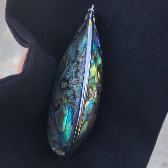 Polished Abalone Pendant - Picture 7 of 8